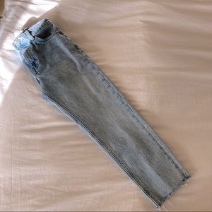 Topshop Straight Leg Jeans (25)